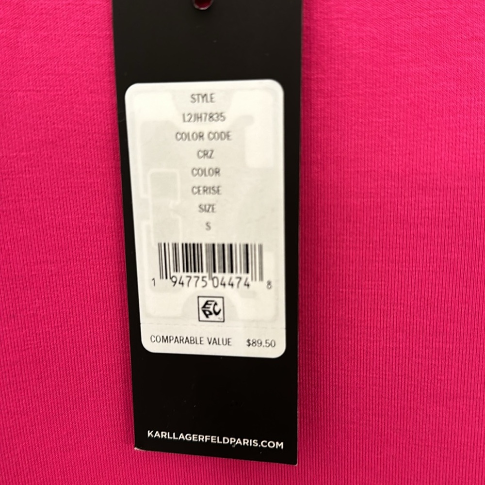 Karl Lagerfeld Top NWT - Picture 4 of 6